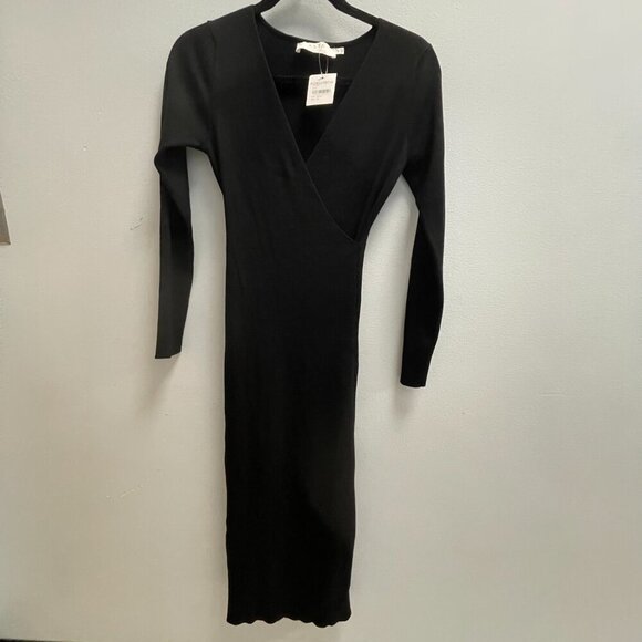 ASTR the Label Astrid Black Midi Dress - Medium - NWT - Picture 2 of 6